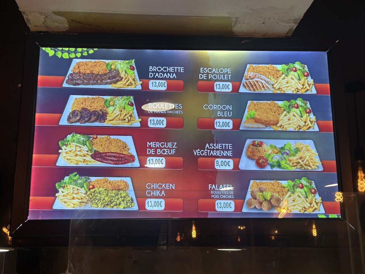 Menu Restaurant Kebab Express-1