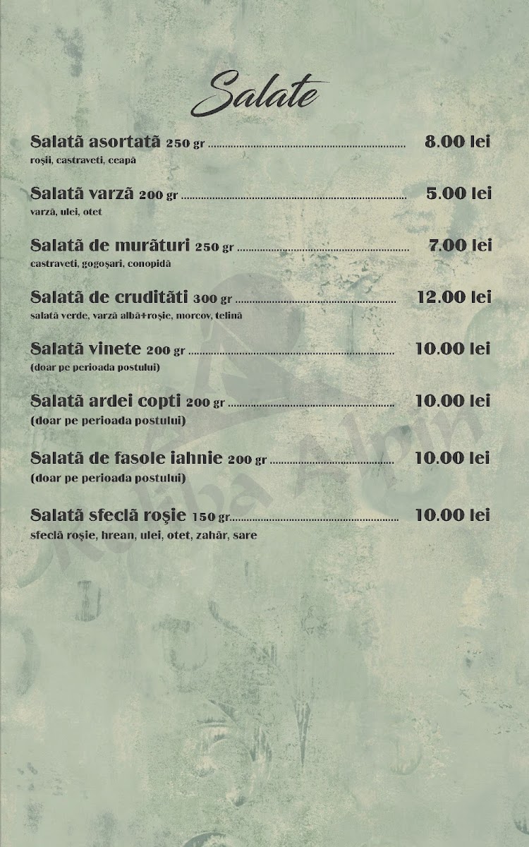 Menu Restaurant Koliba Alpin-9