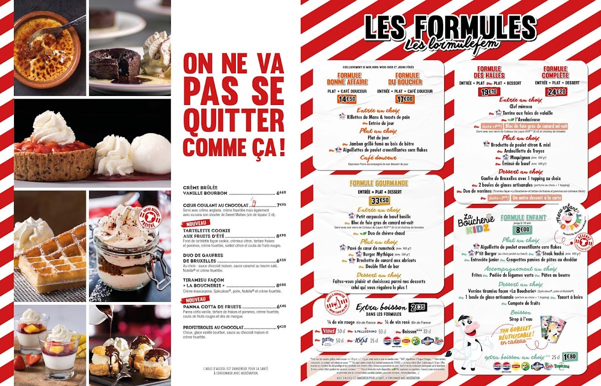 Menu Restaurant La Boucherie-4