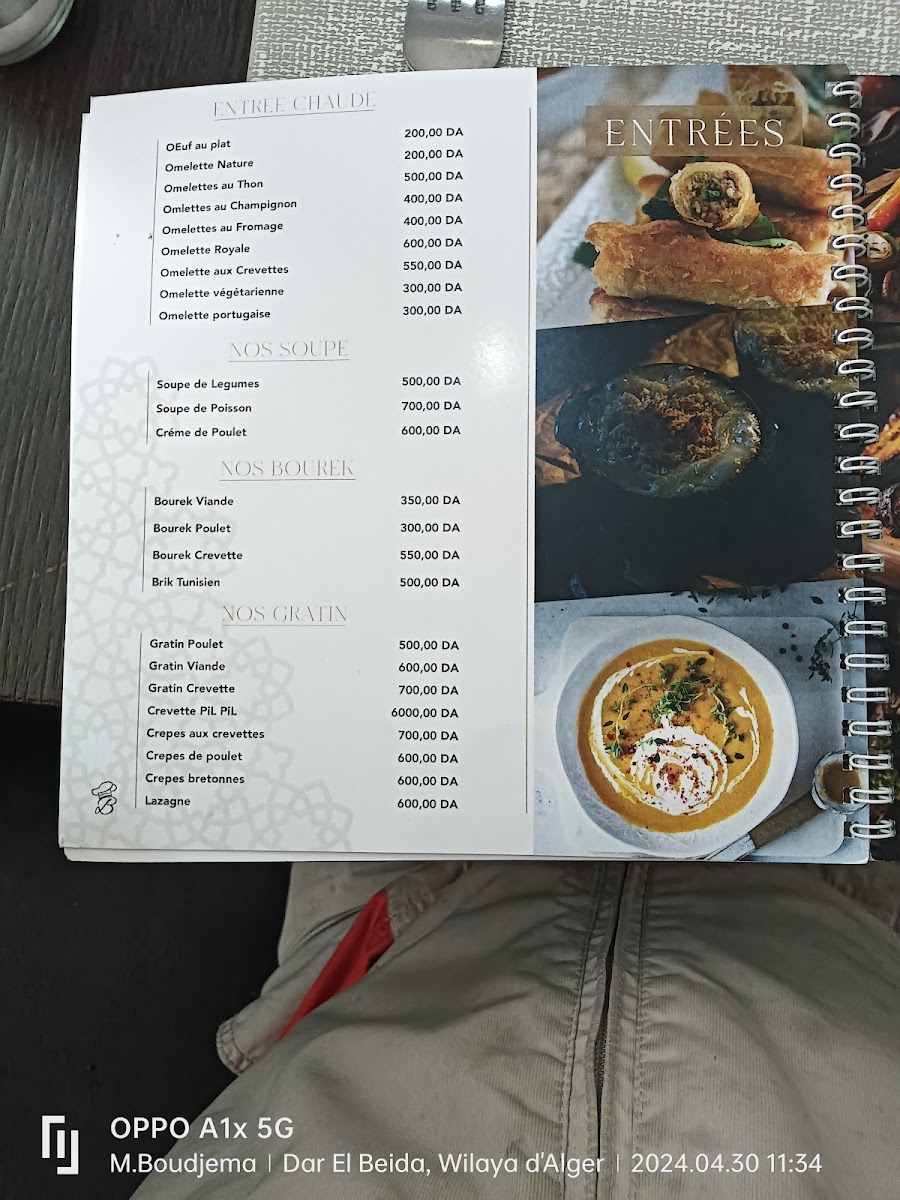 Menu Restaurant La Brèche-4