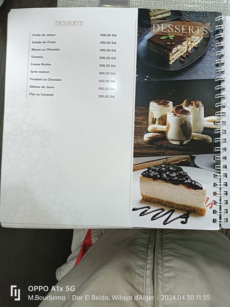 Menu Restaurant La Brèche-7