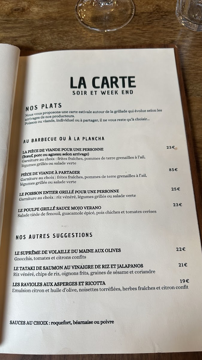 Menu Restaurant La Cabane Du Septentrion-1
