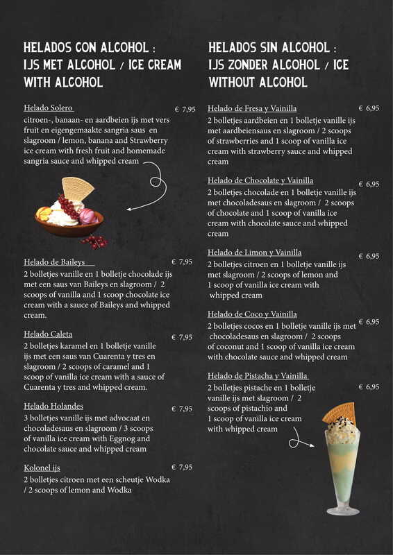 Menu Restaurant La Caleta-2