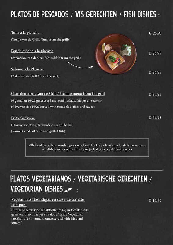 Menu Restaurant La Caleta-5