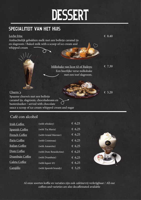 Menu Restaurant La Caleta-9