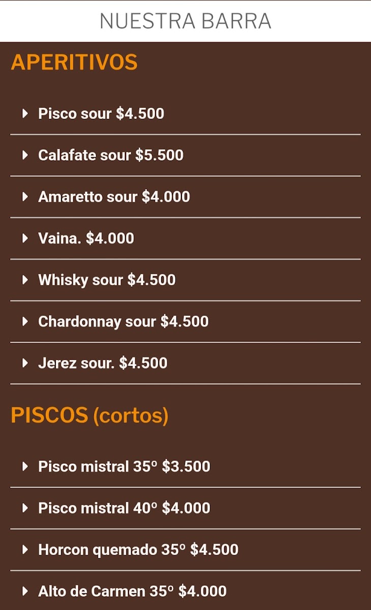Menu Restaurant La Casa De Doña María-6