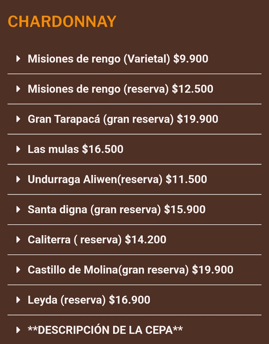Menu Restaurant La Casa De Doña María-9