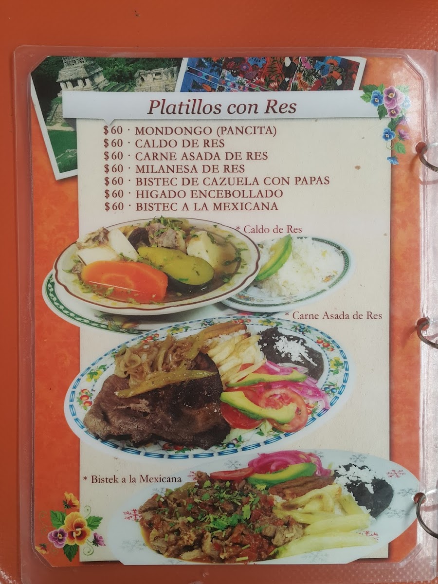 Menu Restaurant ' La Chiapaneca '-6