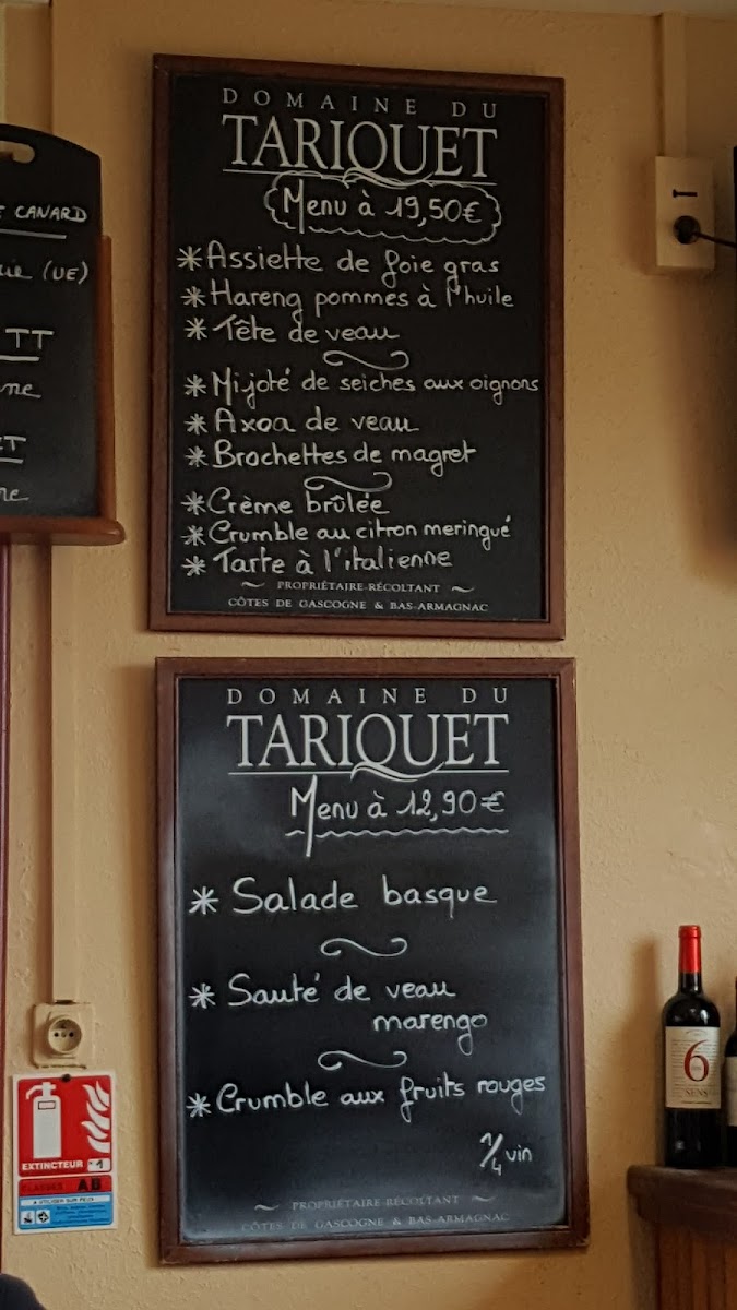 Menu Restaurant La Gaïté-4