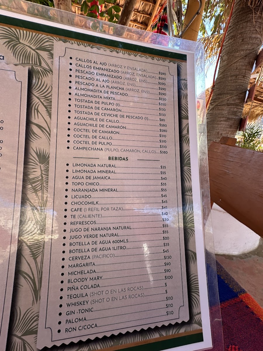Menu Restaurant La Huerta-3