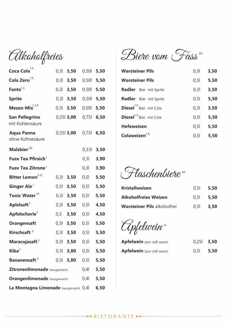 Menu Restaurant La Montagna-3