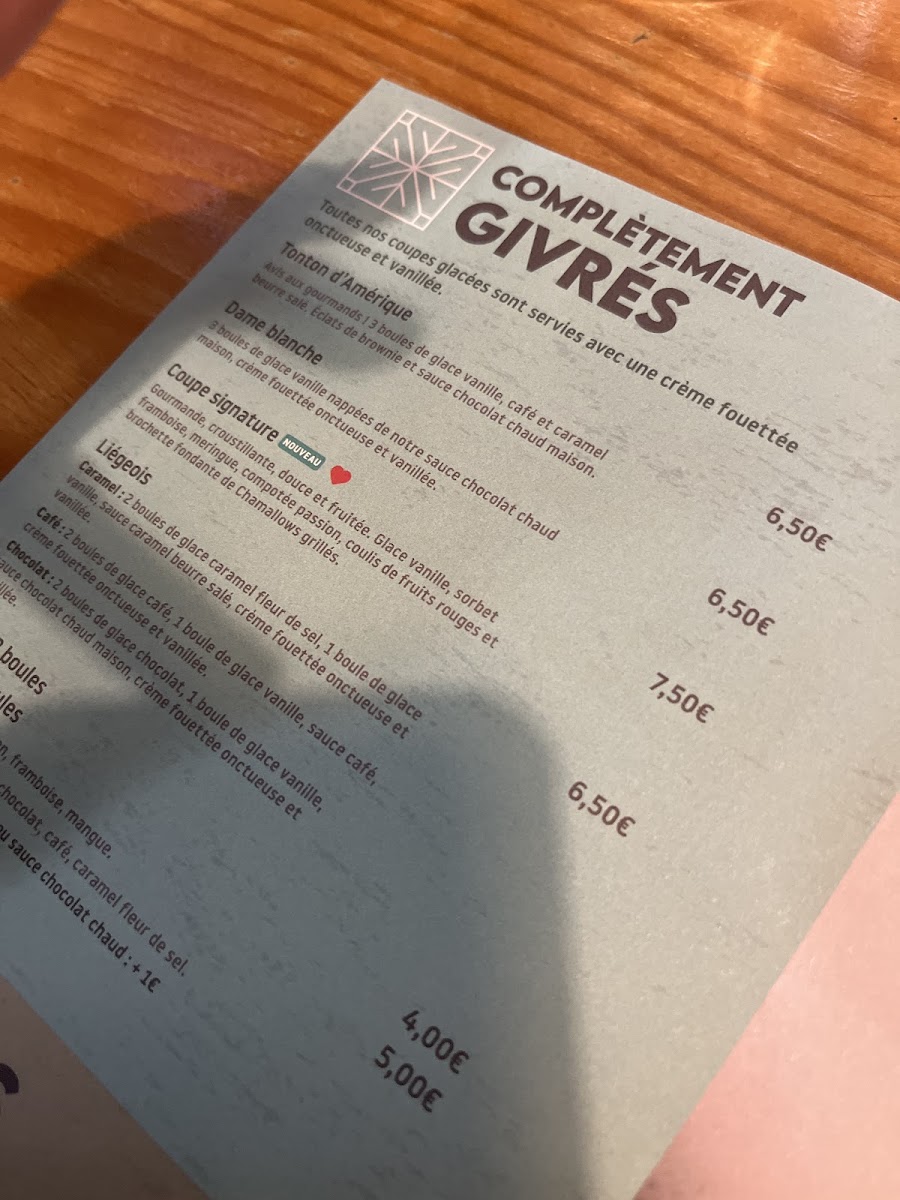 Menu Restaurant La Pataterie Guipavas (Brest)-3