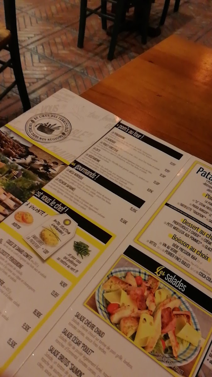 Menu Restaurant La Pataterie Guipavas (Brest)-7
