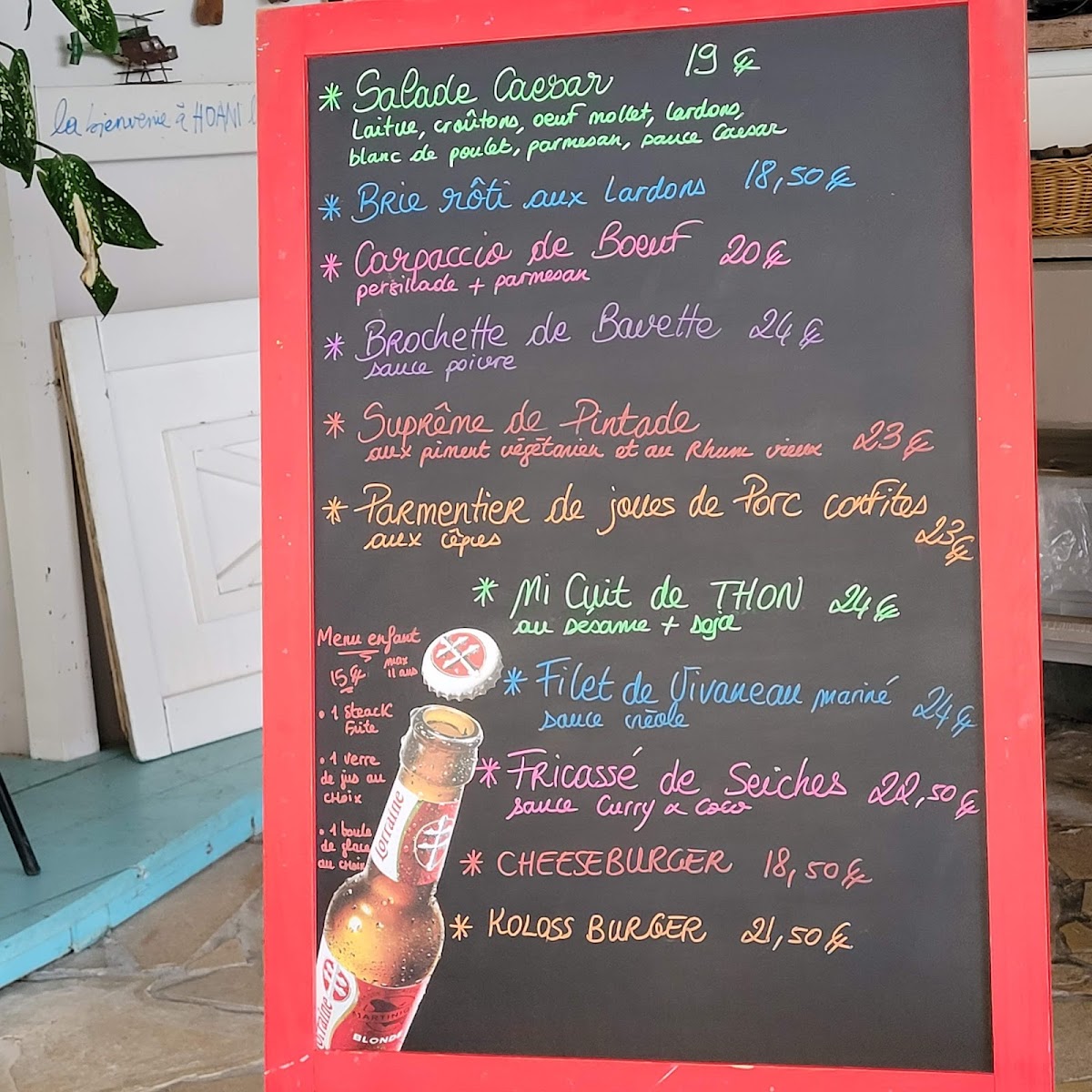 Menu Restaurant La Piscine-2