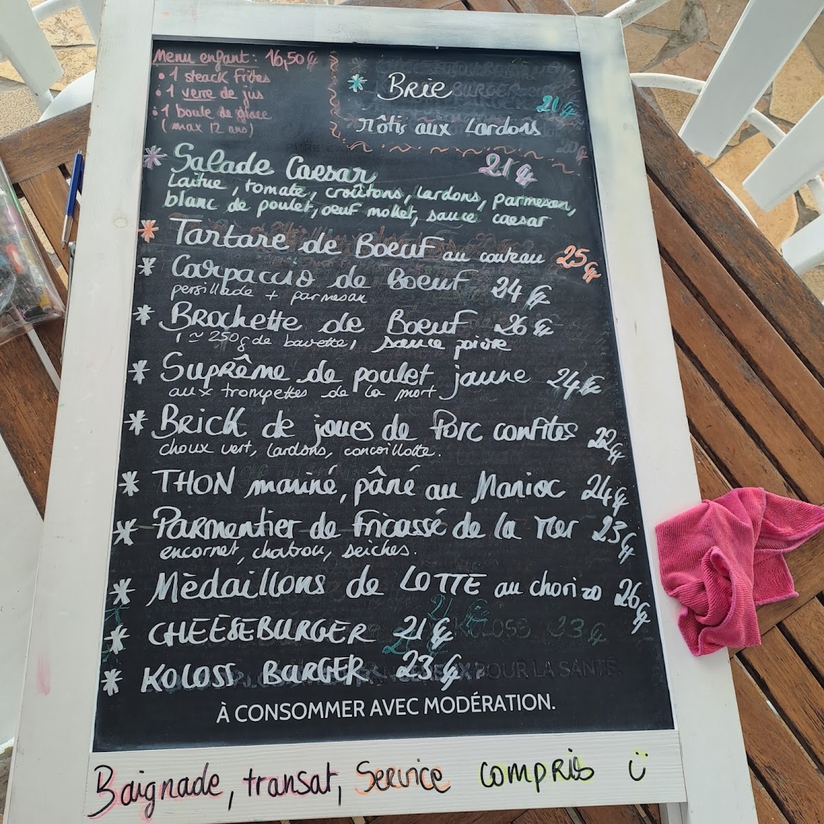 Menu Restaurant La Piscine-4