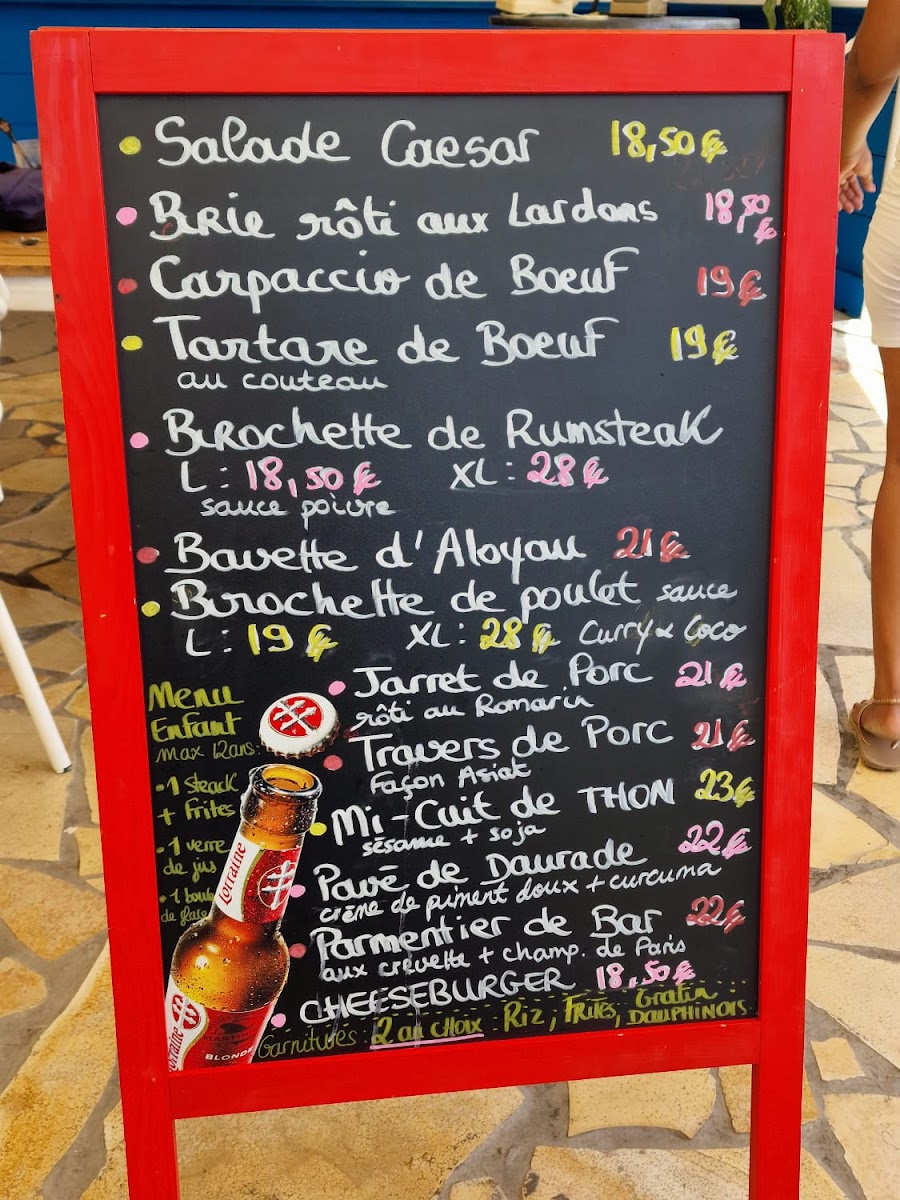 Menu Restaurant La Piscine-5