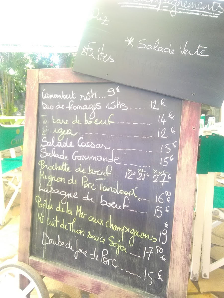 Menu Restaurant La Piscine-9