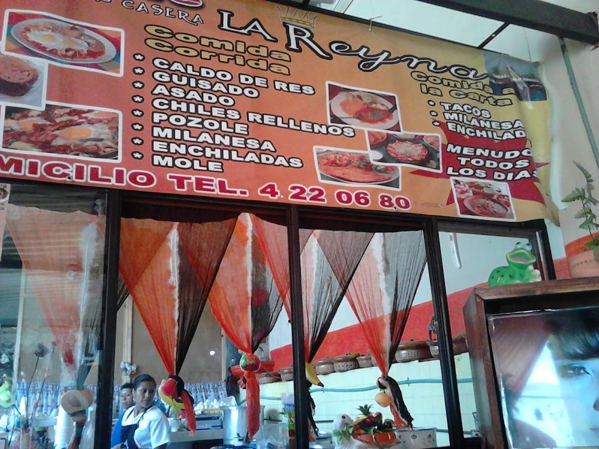 Menu Restaurant La Reyna-7