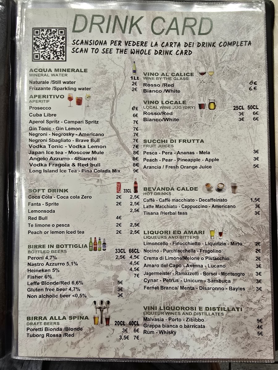 Menu Restaurant La Selva Di Fusco Antonio-2