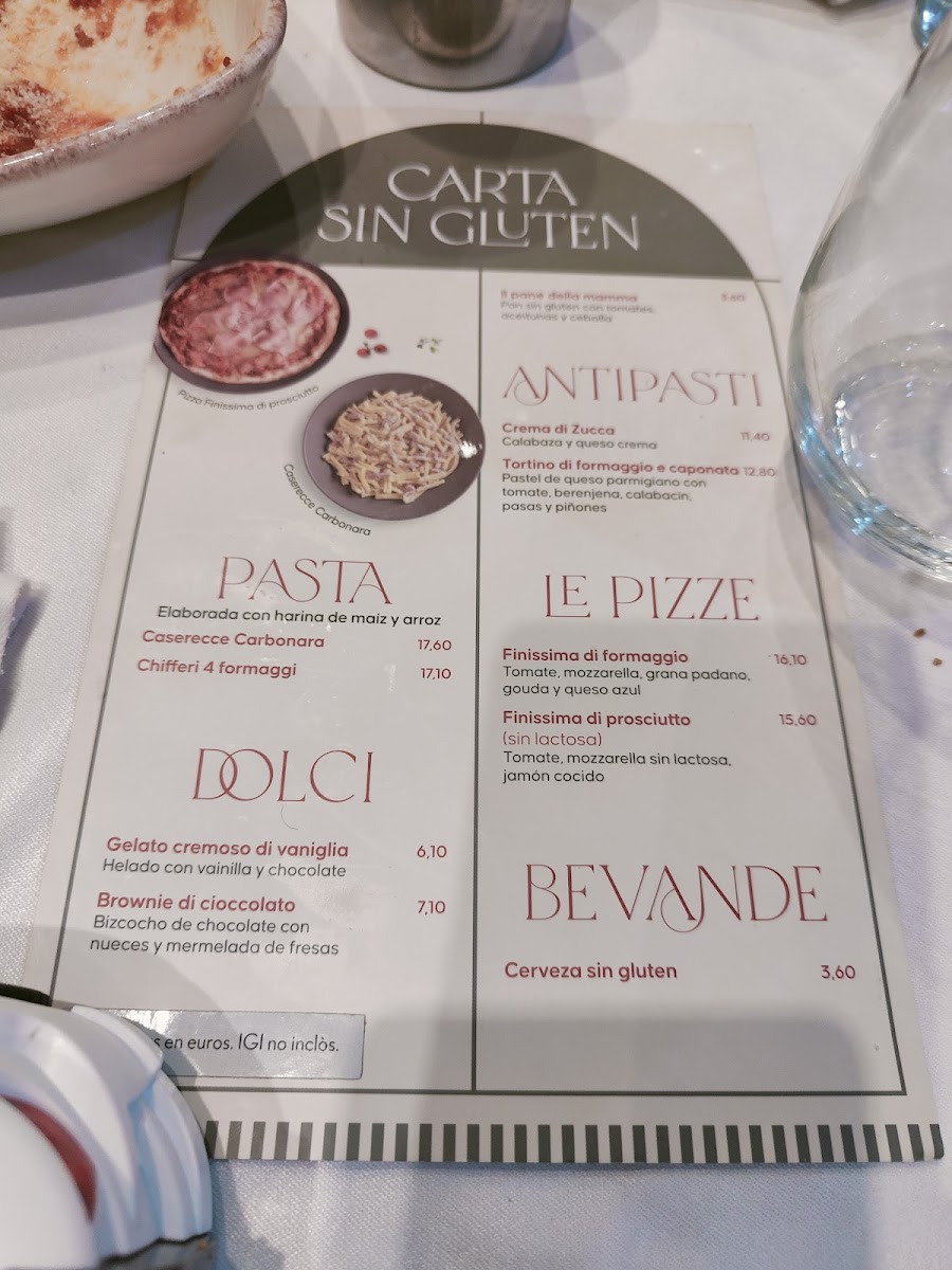 Menu Restaurant La Tagliatella | Andorra-3