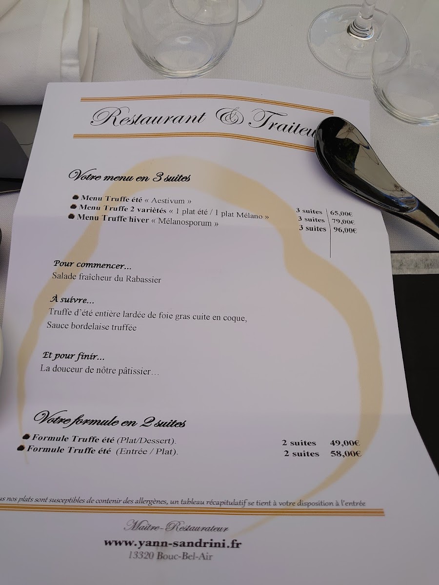 Menu Restaurant La Truffe Dans Tous Ses États-5