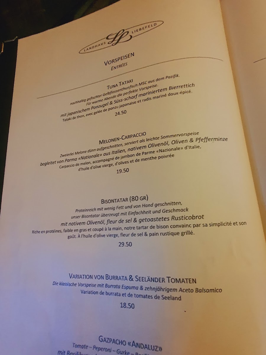 Menu Restaurant Landhaus Liebefeld-5