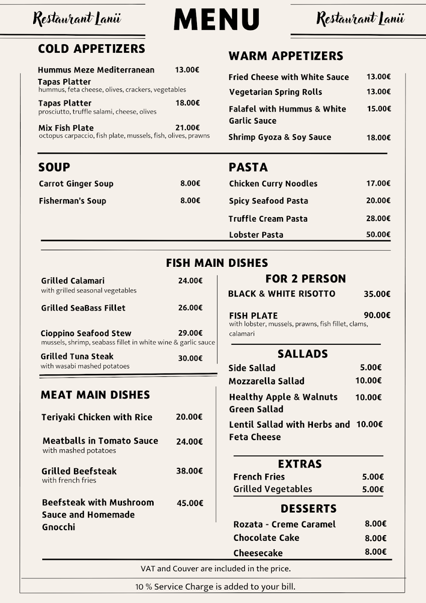 Menu Restaurant Lanii-1