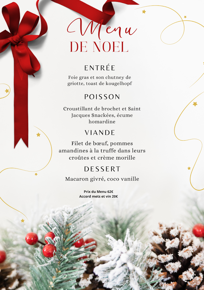 Menu Restaurant 'le 1617'-3