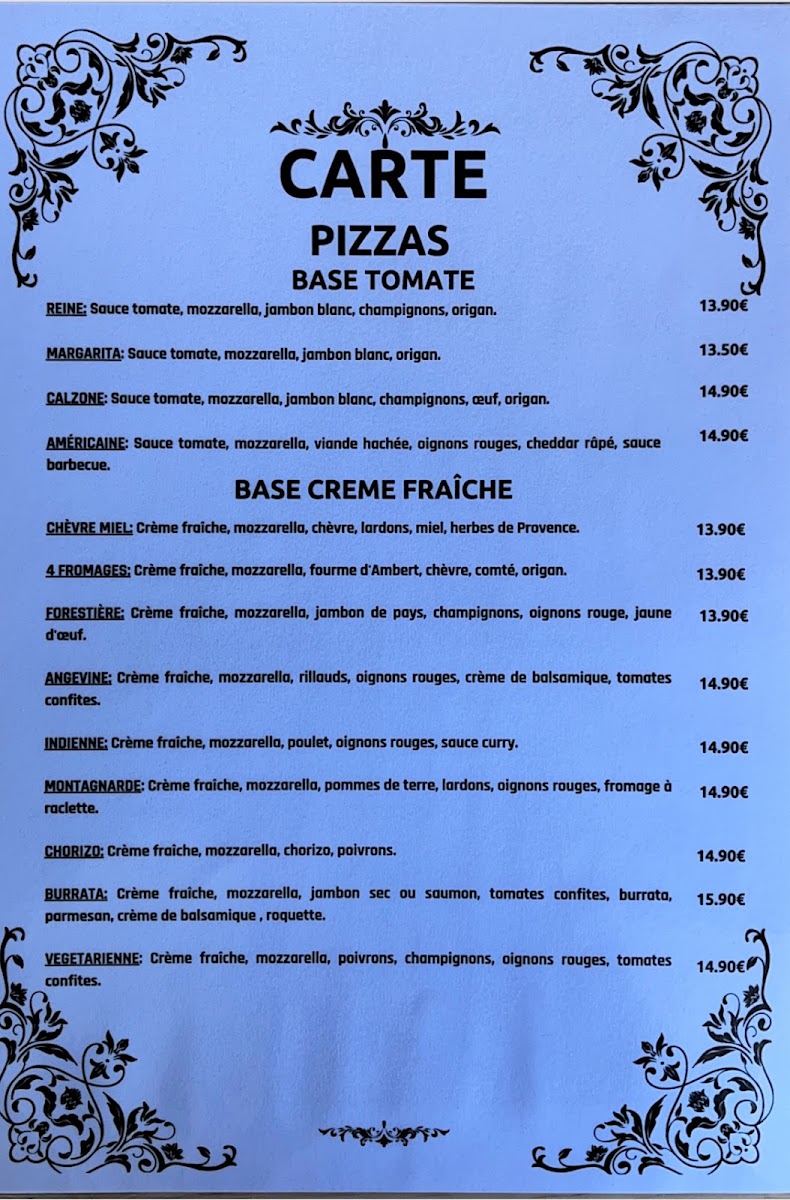 Menu Restaurant Le 347-2