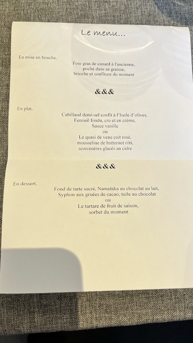 Menu Restaurant Le Cantou-2