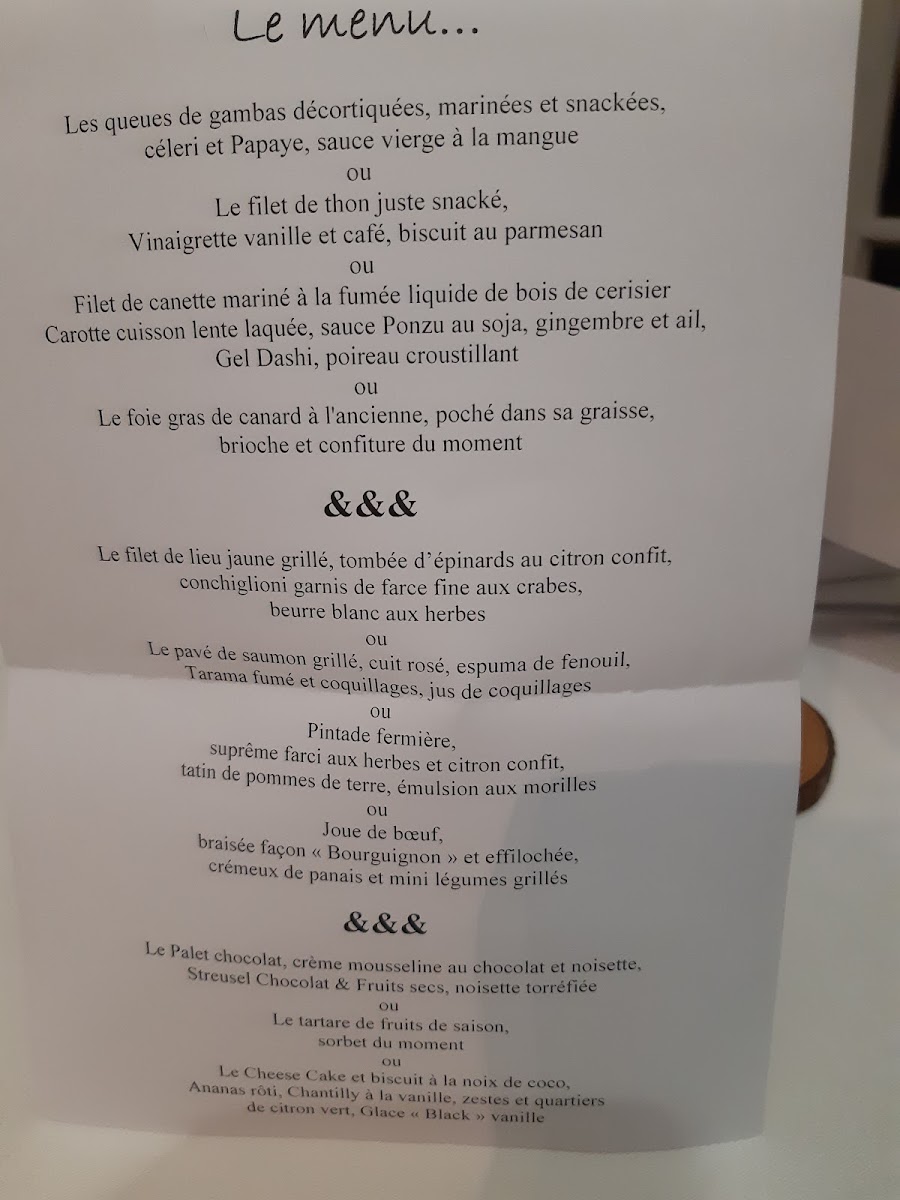 Menu Restaurant Le Cantou-5