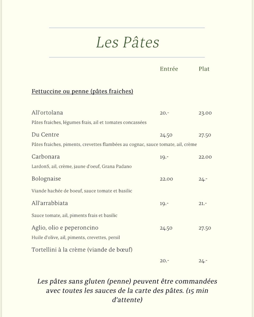 Menu Restaurant Le Centre Marly-2