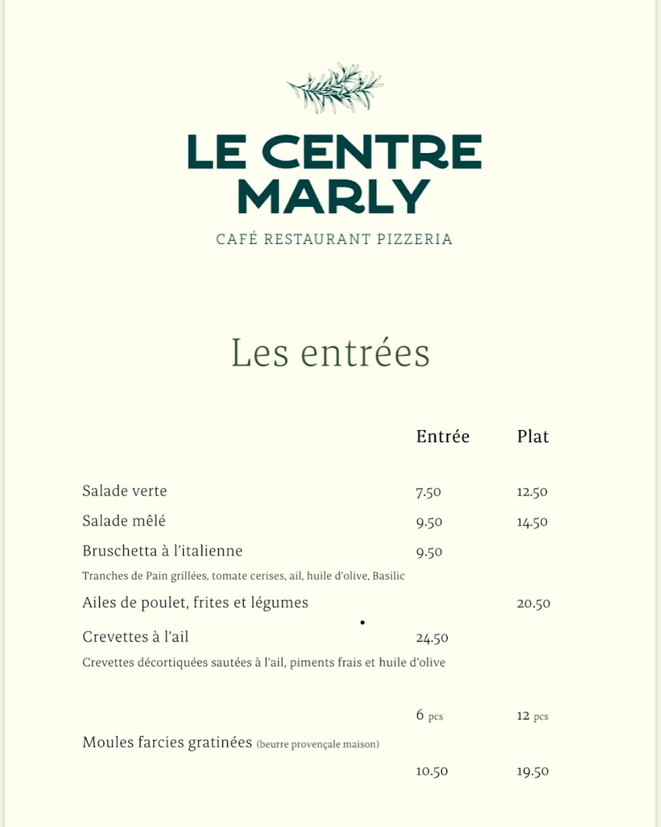 Menu Restaurant Le Centre Marly-5
