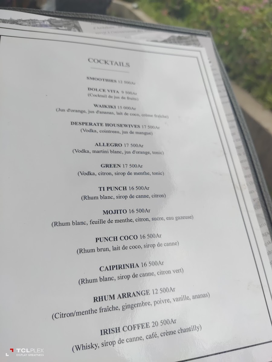 Menu Restaurant Le Citizen-9