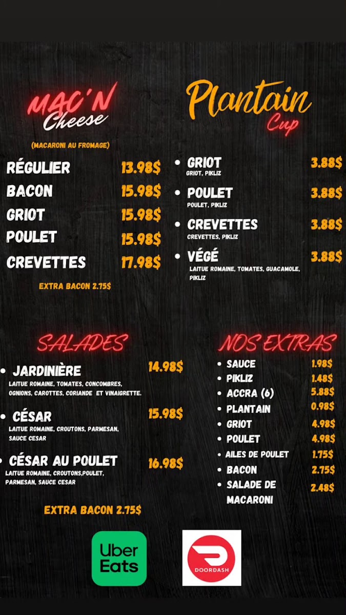 Menu Restaurant - Le Grand Goût-2