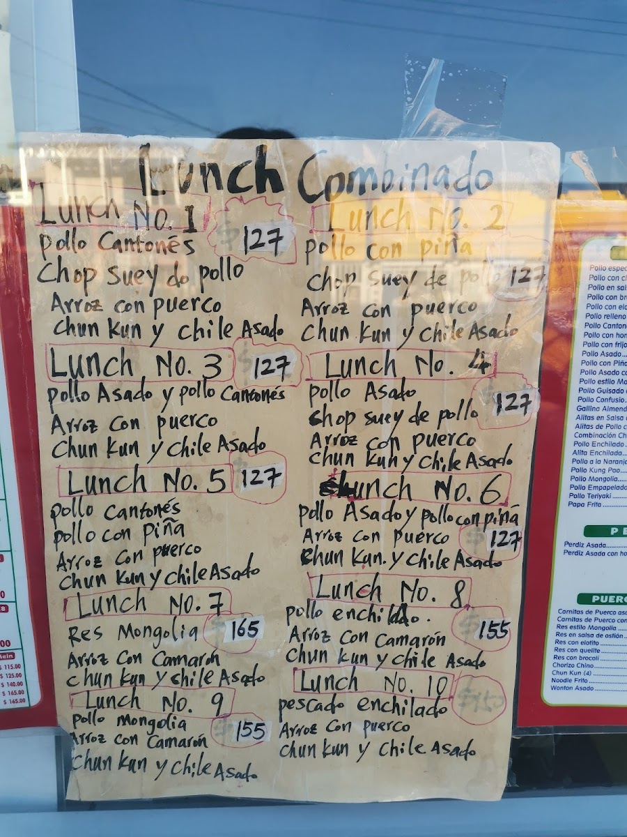 Menu Restaurant Le Hua-2
