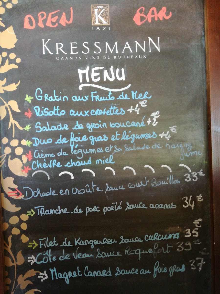Menu Restaurant Le Koud Pouss-2