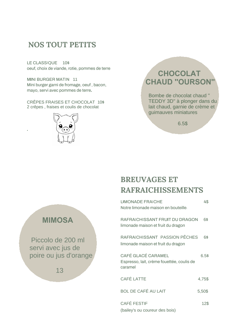 Menu Restaurant Le Lavallois-1