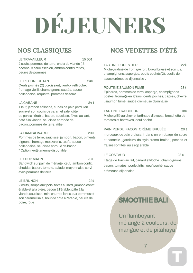 Menu Restaurant Le Lavallois-3