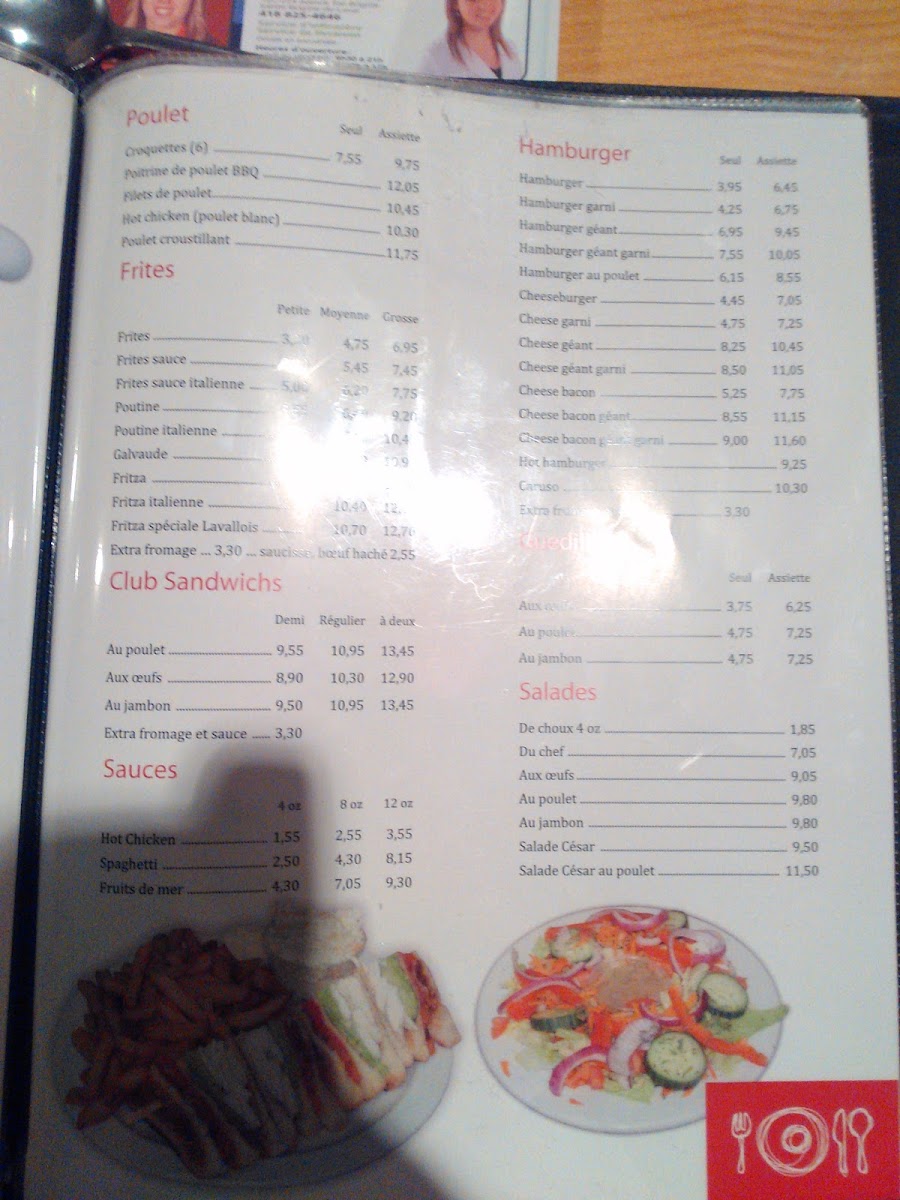 Menu Restaurant Le Lavallois-7