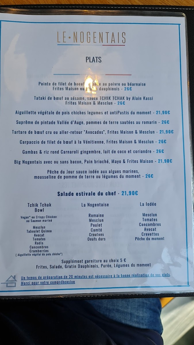 Menu Restaurant Le Nogentais-4