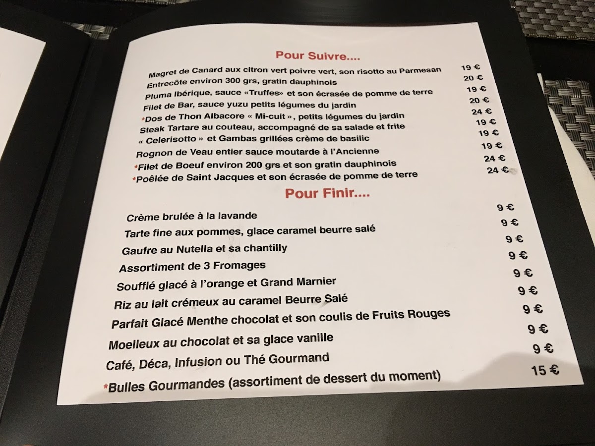 Menu Restaurant Le Nogentais-8