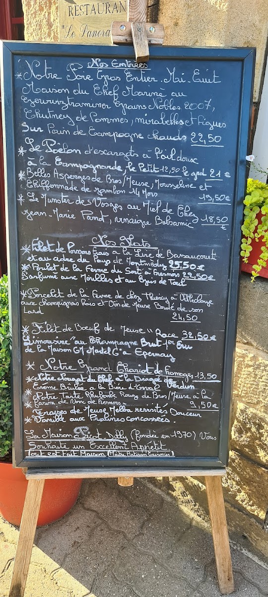 Menu Restaurant Le Panoramique-10