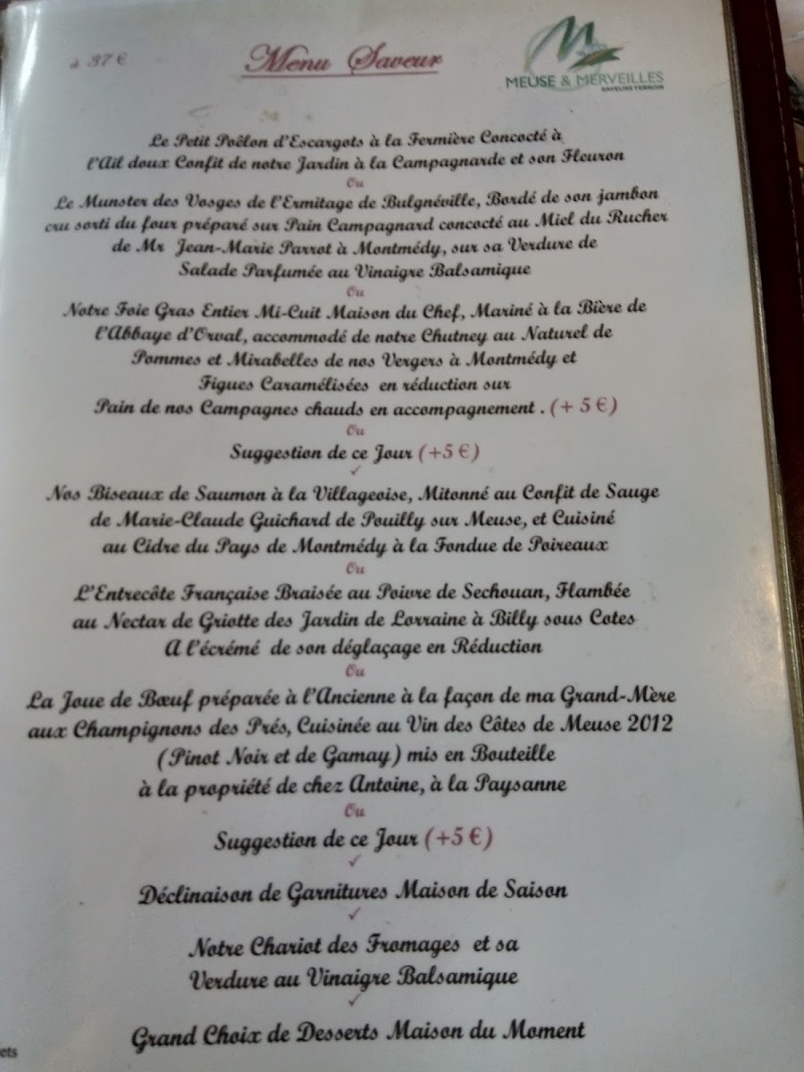 Menu Restaurant Le Panoramique-8