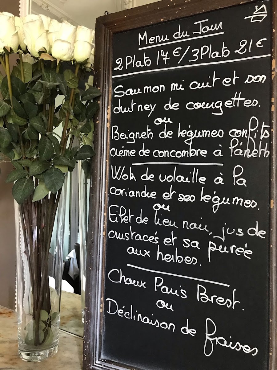 Menu Restaurant Le Pavillon-2