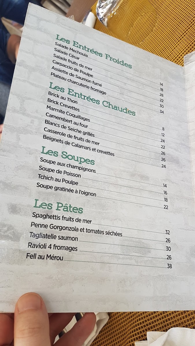 Menu Restaurant Le Pirate-10