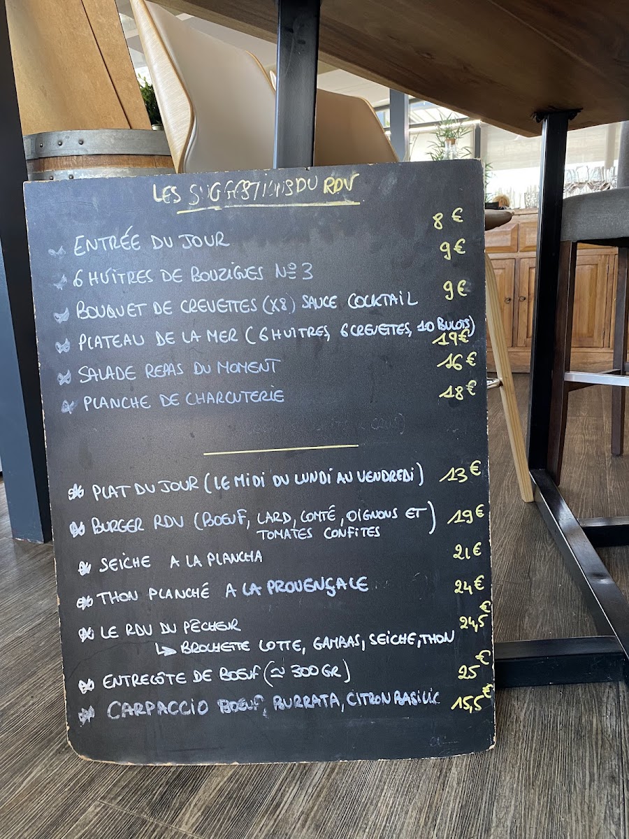 Menu Restaurant Le Rendez-Vous - Meze-4