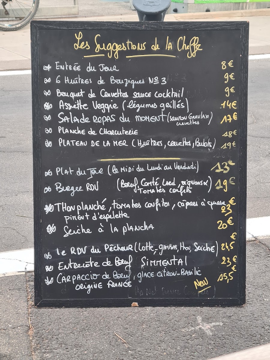 Menu Restaurant Le Rendez-Vous - Meze-5