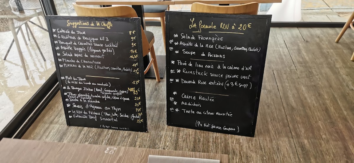Menu Restaurant Le Rendez-Vous - Meze-9