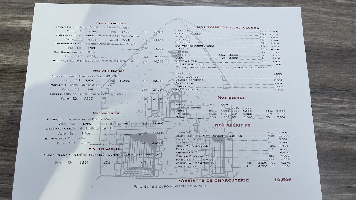 Menu Restaurant Le Saint-Célerin-2